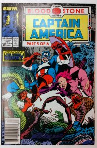 Captain America #361 Newsstand Edition (9.0, 1989)