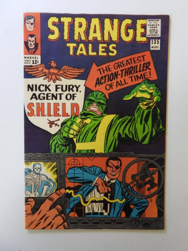 Strange Tales #135 (1965) 1st appearance of Nick Fury FN/VF condition