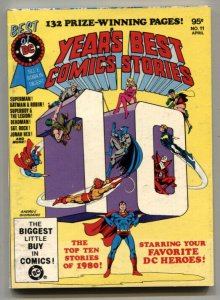 The Best Of DC Digest #11 1981 - Year's Best Comic Stories