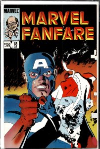 Marvel Fanfare #18 (1985) Captain America
