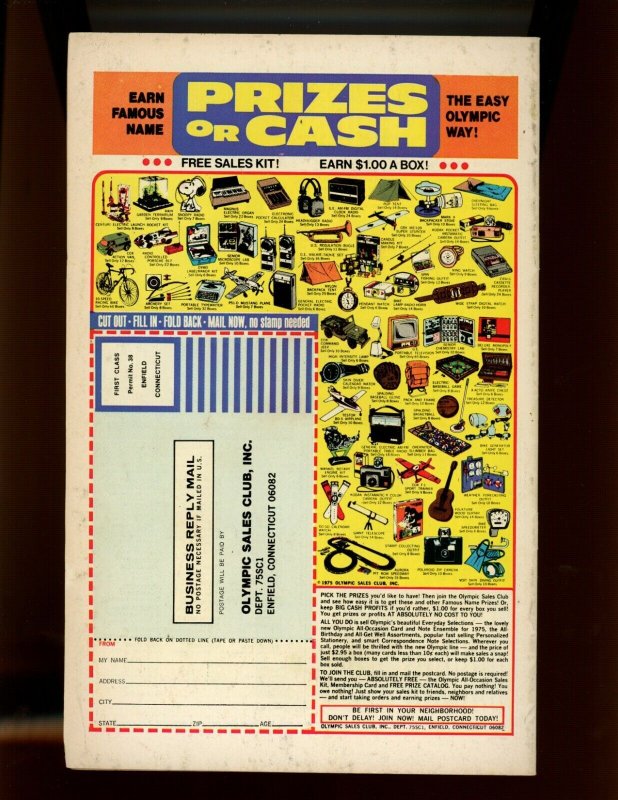 The Brute #2 - Mike Sekowsky, Pablo Marcos Art. (6.0) 1975