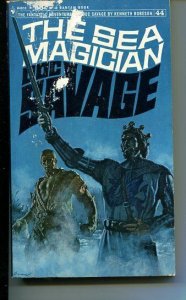 DOC SAVAGE-THE SEA MAGICIAN-#44-ROBESON-G-JAMES BAMA COVER-1ST EDITION G