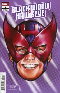 Black Widow And Hawkeye #1A VF/NM ; Marvel | Headshot Variant