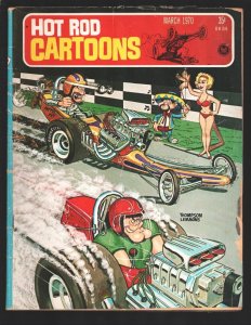 Hot Rod Cartoons #33 1970-Petersen-Race car & hot rod comics-VG