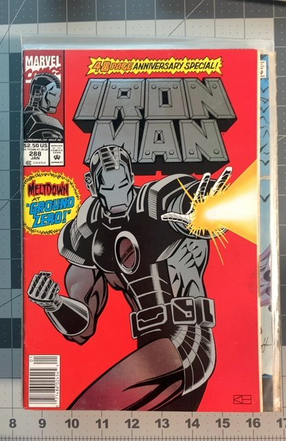 Iron Man #288 Newsstand Edition (1993)