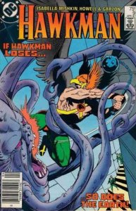 Hawkman (2nd Series) #9 (Newsstand) FN ; DC | Tony Isabella Darkwing