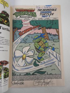 Teenage Mutant Ninja Turtles Adventures #3 (1989) VF+ Condition! Signed no cert