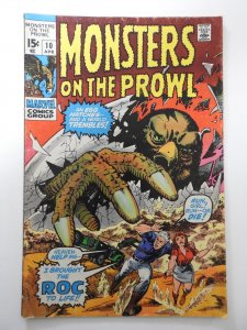 Monsters on the Prowl #10 (1971) VG Condition