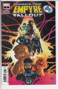 EMPYRE FALLOUT FANTASTIC FOUR (2020 MARVEL) #1 CVR A RB SILVA