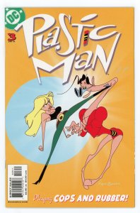 Plastic Man #3 (2004 v4) Kyle Baker JLA NM
