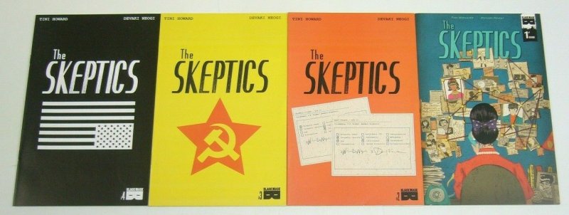 the Skeptics #1-4 VF/NM complete series - black mask studios comics set lot 2 3