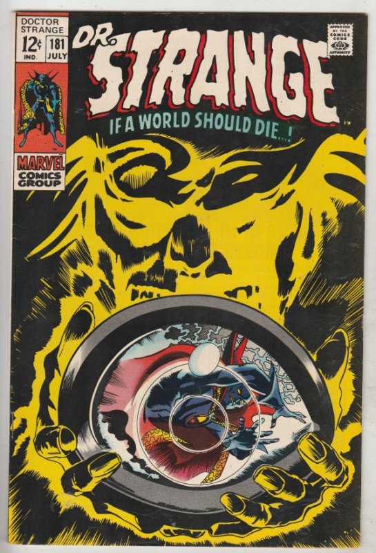 Doctor Strange #181 (Jul-69) NM- High-Grade Dr. Strange in full costume