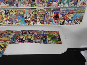 Huge Lot 130+ Low Grade Reader Comics W/ Spider-Man, Team-Up Avg VG Condition!