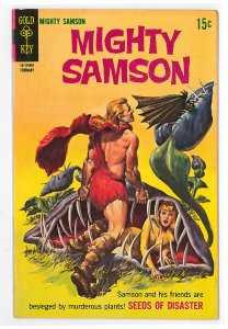 Mighty Samson (1964 Gold Key) #17 FN+, giant venus fly trap cover