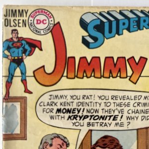 Superman's Pal When Jimmy Olsen Sold Out #132 DC Comics Sept 700