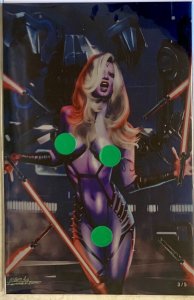 GEEZER COMICS | COVER GALLERY SITH STAR WARS VIRGIN NUDE METAL COVER | 3/5