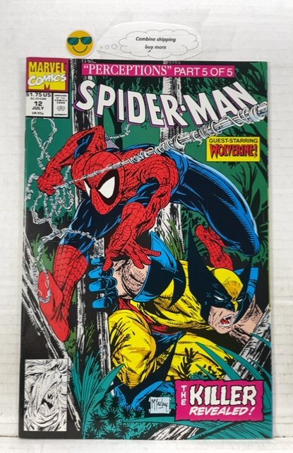 Spider-Man #12 (1991) NM -Mcfarlane