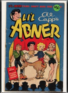 Al Capp's Li'l Abner Comics #75 (1950)