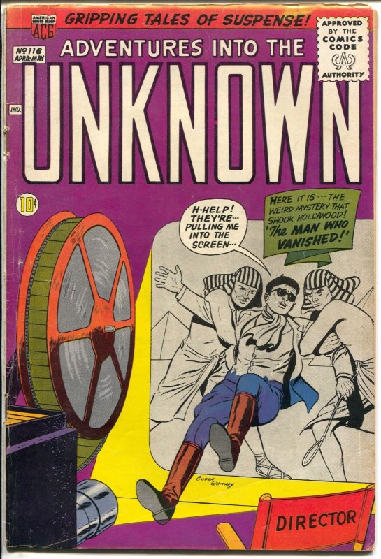 Adventures Into The Unknown #116 1960-ACG-Egyptology-Ogden Whitney-G