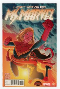 Ms. Marvel #17 (2014 v3) Captain Marvel NM