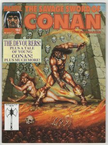 The Savage Sword of Conan #182 King Kull VF+