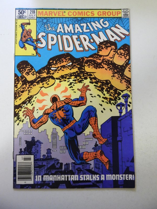 The Amazing Spider-Man #218 (1981) FN+ Condition