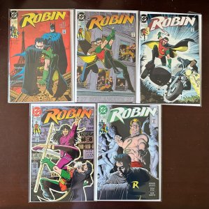 Robin DC Comics 3 Sets Joker's Wild, Cry of the Huntress 25 Diff 8.0 (1991-92)