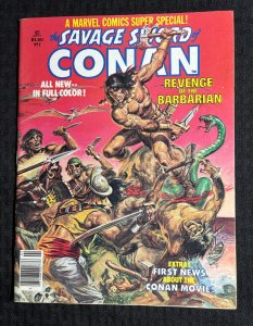 1977 Marvel Super Special SAVAGE SWORD OF CONAN #2 FVF 7.0 John Buscema