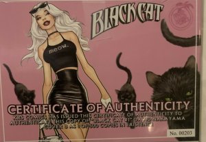 Black Cat #1 David Nakayama Virgin Cover B Limited to 500 copies W/COA VFN/NM