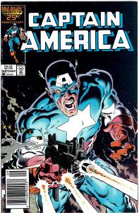 Captain America #321  1st  U.L.T.I.M.A.T.U.M. Newsstand  VF