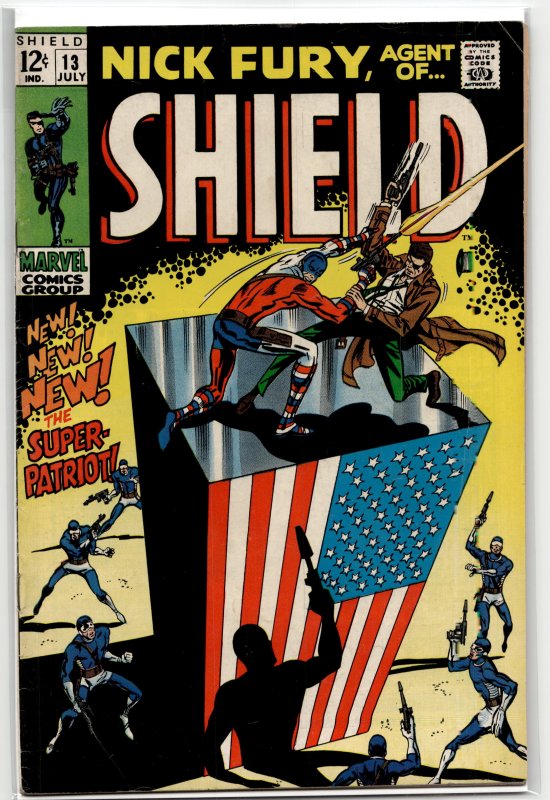 Nick Fury, Agent of SHIELD #13 (1969) Nick Fury