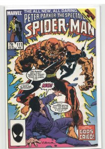 The Spectacular Spider-Man #111 (1986) Spider-Man