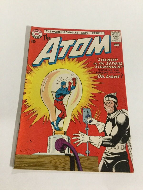 The Atom 8 Vf Very Fine 8.0 DC Comics Silver Age