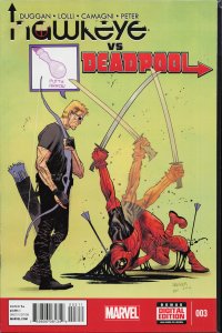 Hawkeye vs. Deadpool #4 (2015) Hawkeye