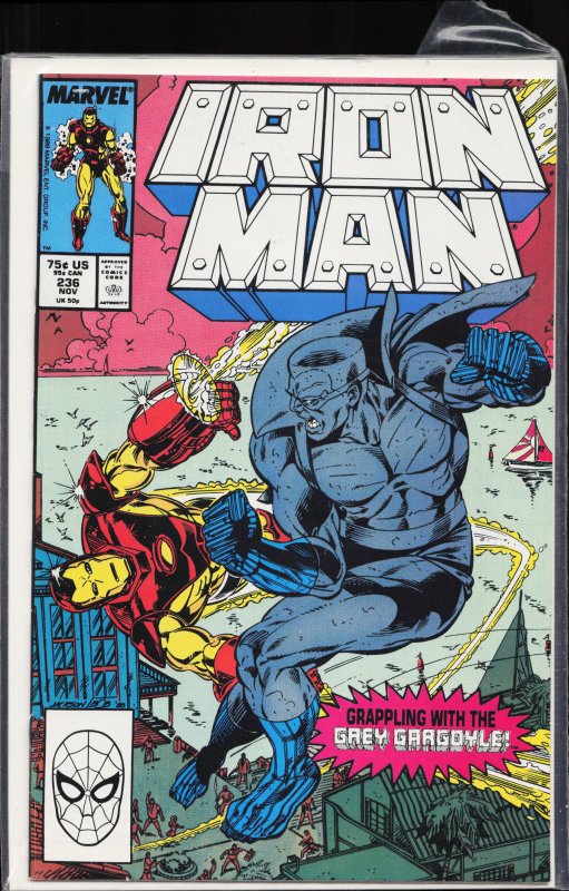 Iron Man #240 Direct Edition (1989) Iron Man