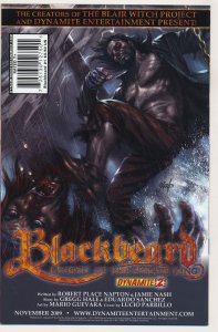 Blackbeard Legend of the Pyrate King (2009 Dynamite) #1 VF