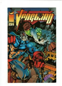 Vanguard #3 NM- 9.2 Image Comics 1993 Erik Larsen, Savage Dragon app.