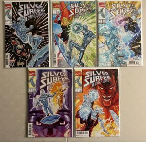 Silver Surfer Rebirth Legacy set #1-5 5 diff avg 6.0 (2023-24)