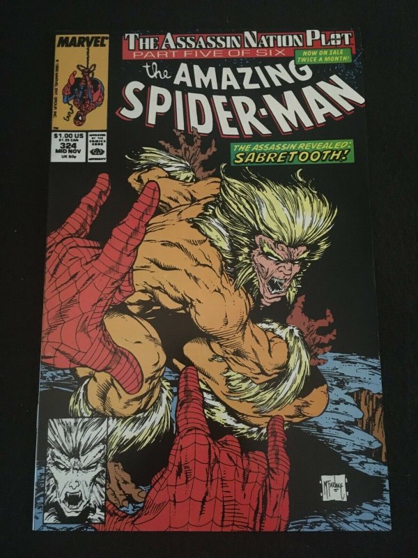 THE AMAZING SPIDER-MAN #324 VFNM Condition 