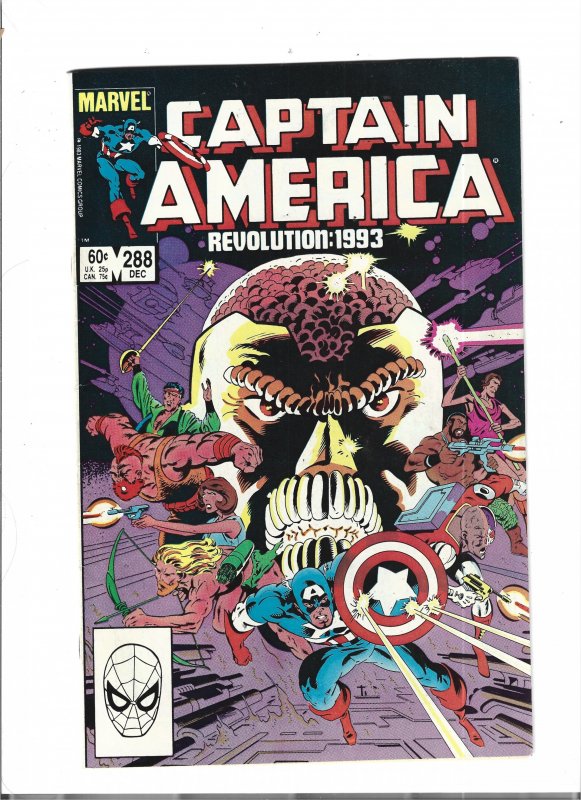 Captain America #288 Direct Edition (1983) b1