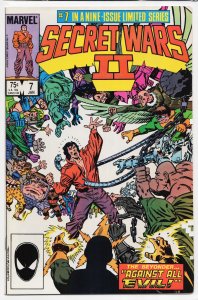 Secret Wars II #7 (1986) Spider-Man