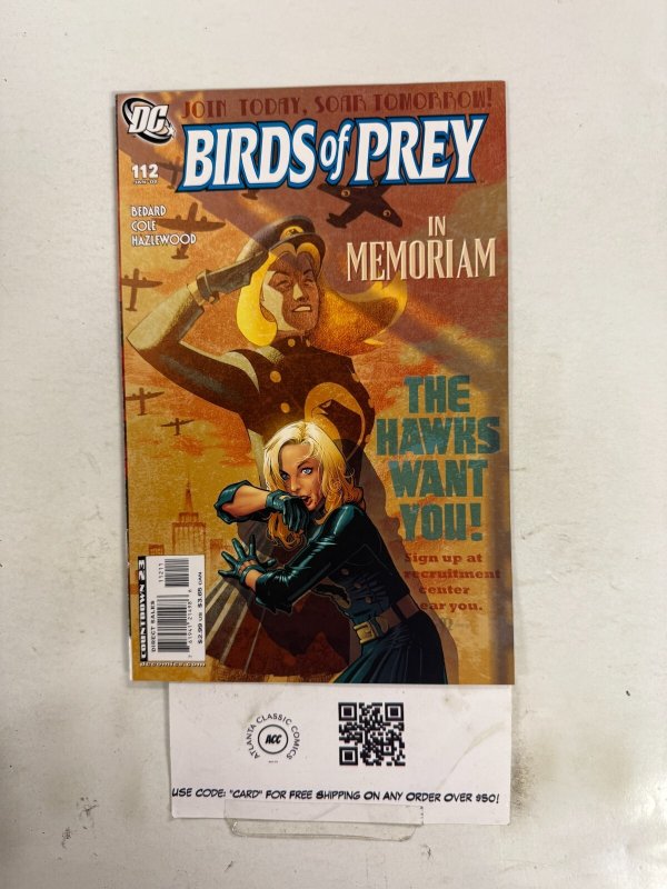 Birds of Prey #112 VF-NM DC Comic Book 18 ET7
