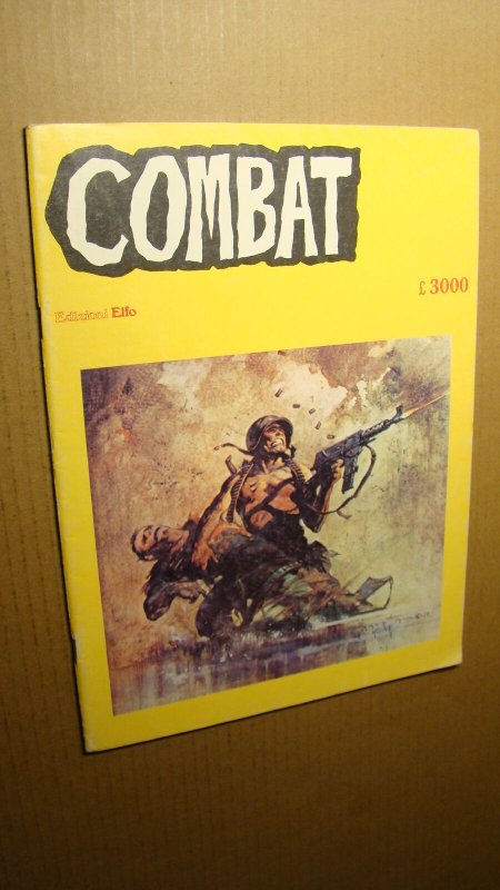 BLAZING COMBAT 1 *SUPER RARE ITALIAN EDITION* FRAZETTA ART WARREN CREEPY EERIE