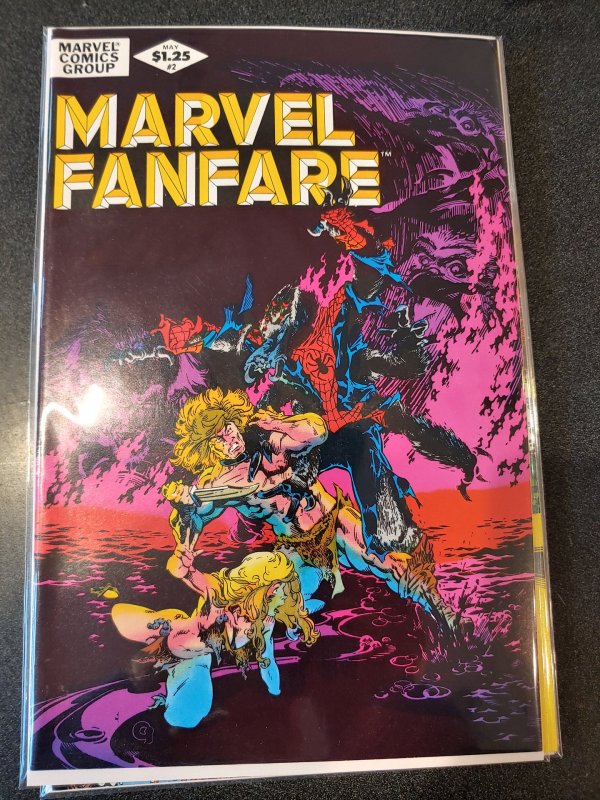 MARVEL FANFARE #2 HIGH GRADE