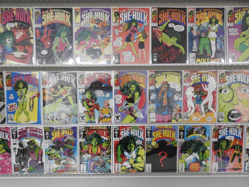 Sensational She-Hulk #'s 1-60 Complete Set!!! Avg VF/NM Condition!!!