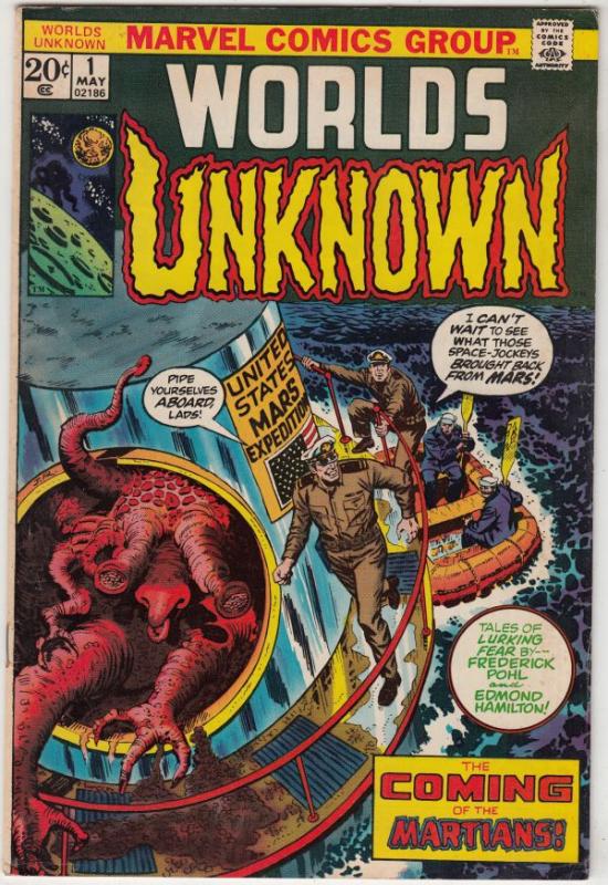 Worlds Unknown #1 (Nov-70) VF/NM High-Grade 