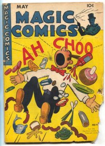 Magic Comics #70- LONE RANGER MANDRAKE POPEYE low grade