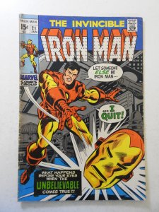 Iron Man #21 (1970) VG Condition