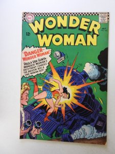 Wonder Woman #163 (1966) FN- condition 1/4 spine split