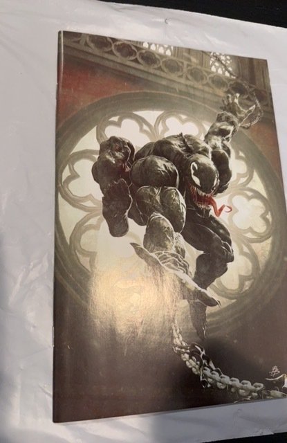 Venom #1 Barends Cover B (2022) Frankie's comics variant Virgin trade